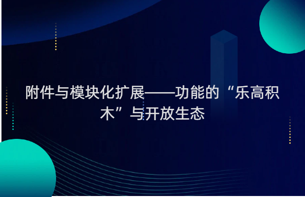 附件与模块化扩展——功能的“乐高积木”与开放生态